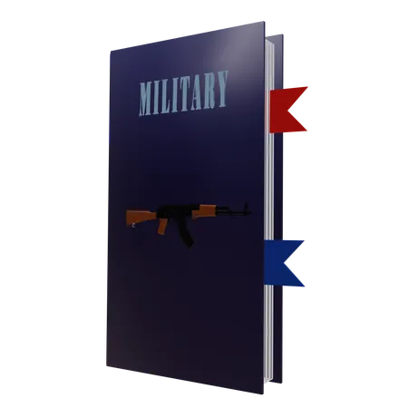 Military Book  3D Icon