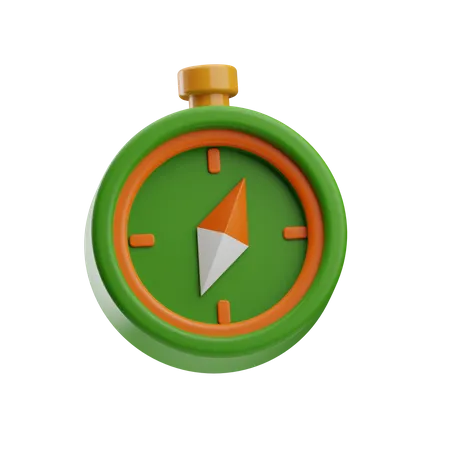 Military Compass  3D Icon