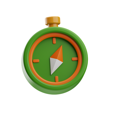 Military Compass  3D Icon
