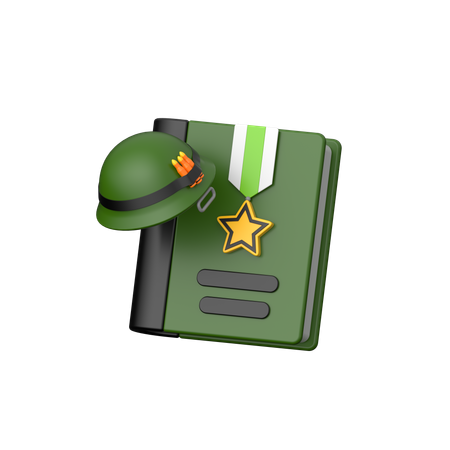 Military Education  3D Icon