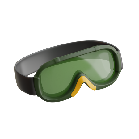 Military Goggles  3D Icon