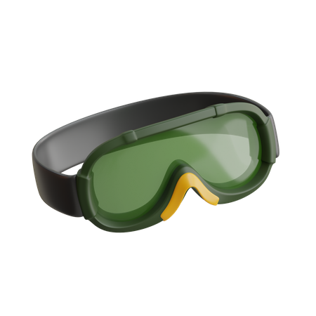 Military Goggles  3D Icon