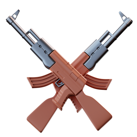 Military Guns  3D Icon