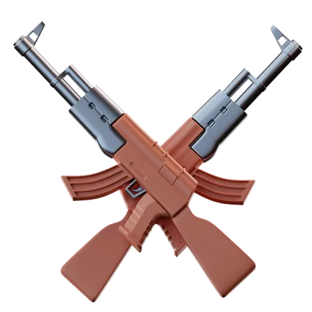 Military Guns  3D Icon