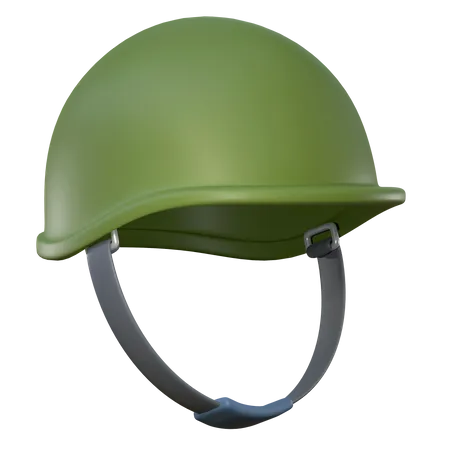 Military Helmet  3D Icon