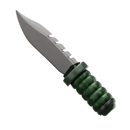 軍用ナイフ  3D Icon