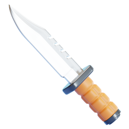 MILITARY KNIFE 3D Icon