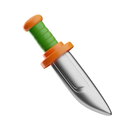 Military Knife  3D Icon