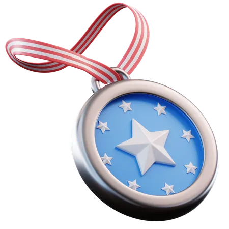 Military Medal  3D Icon