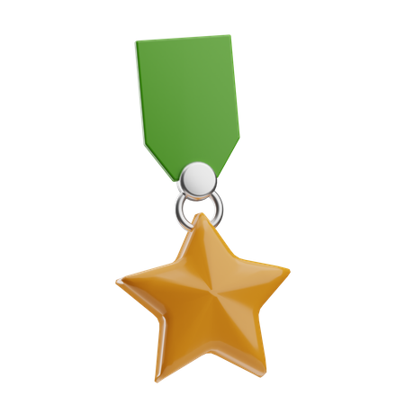 Military Medal  3D Icon