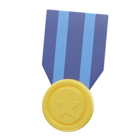 Military Medal  3D Icon