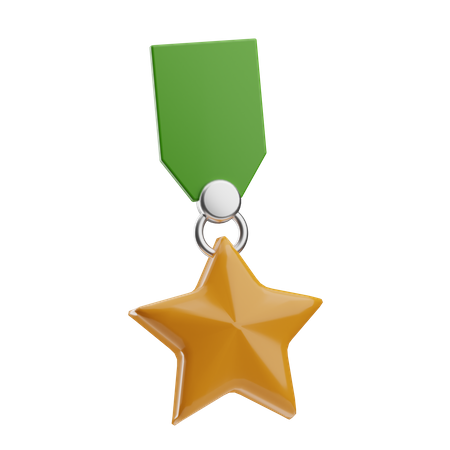 Military Medal  3D Icon
