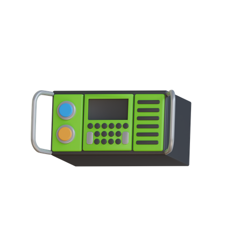 Military Radio  3D Icon