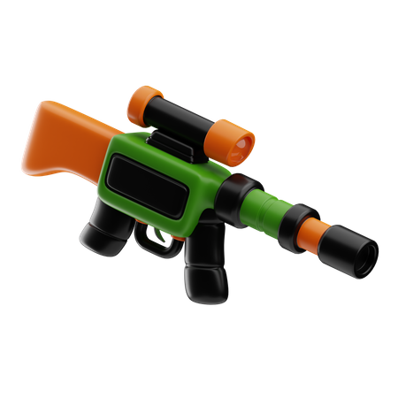 Military Rifle  3D Icon