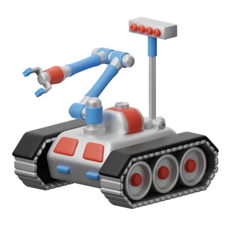 Military Robot  3D Icon