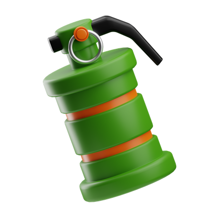 Military Smoke Grenade  3D Icon