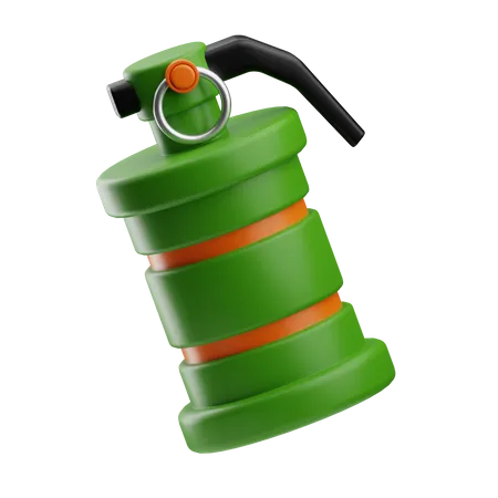 Military Smoke Grenade  3D Icon