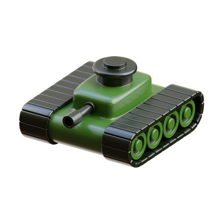 Military Tank  3D Icon