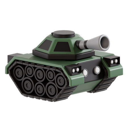 Military Tank  3D Icon