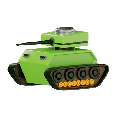 Military Tank  3D Icon