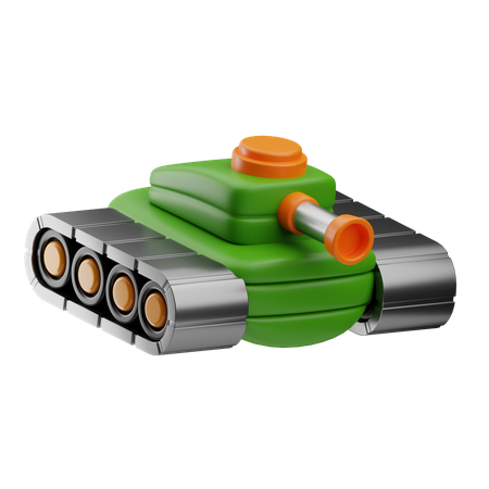 Military Tank  3D Icon
