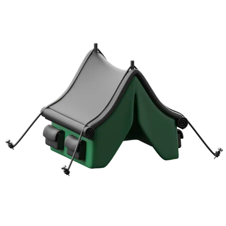 Military Tent  3D Icon
