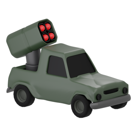 Military Truck  3D Icon