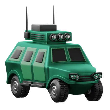 Military Vehicle  3D Icon