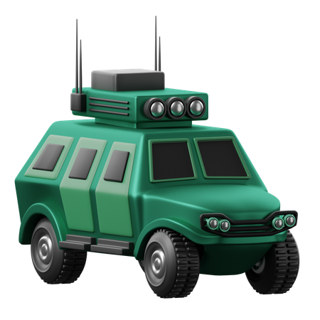 Military Vehicle  3D Icon
