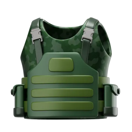 Military Vest  3D Icon