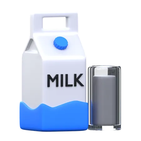 Milk 3 D Diet And Nutrition Icon 3D Icon