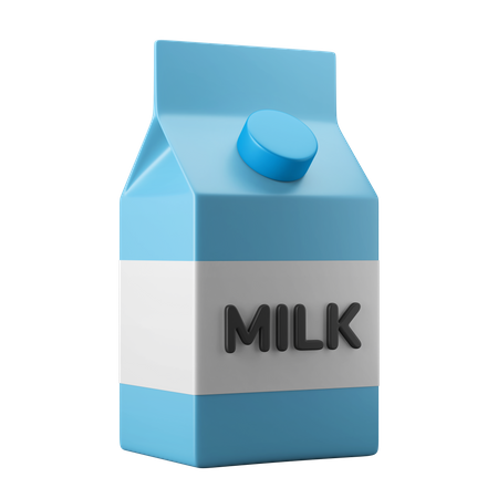 Milk  3D Icon