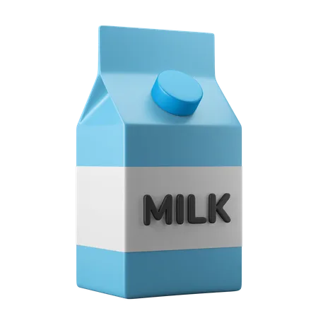 Milk  3D Icon