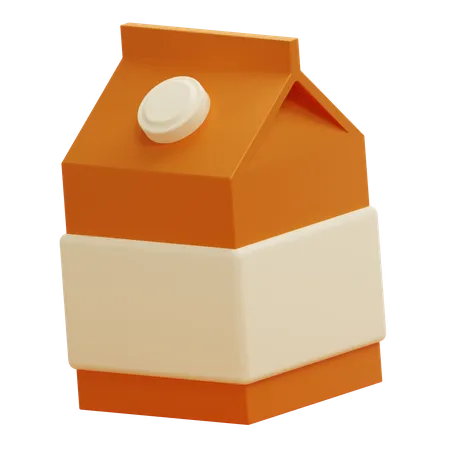 Milk  3D Icon