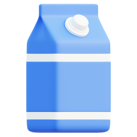 Milk  3D Icon