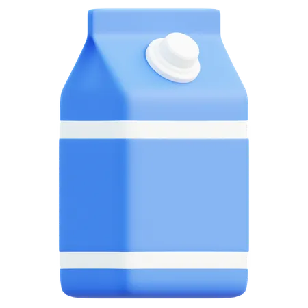 Milk  3D Icon