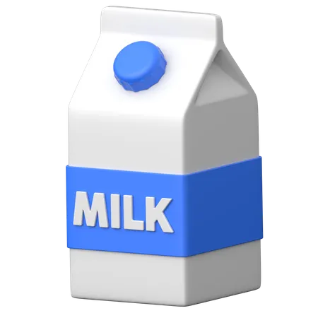 Milk  3D Icon