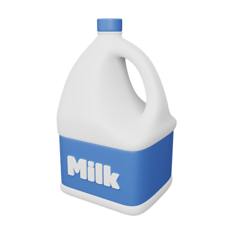 Milk  3D Icon