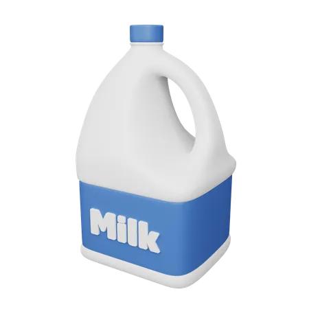 Milk  3D Icon