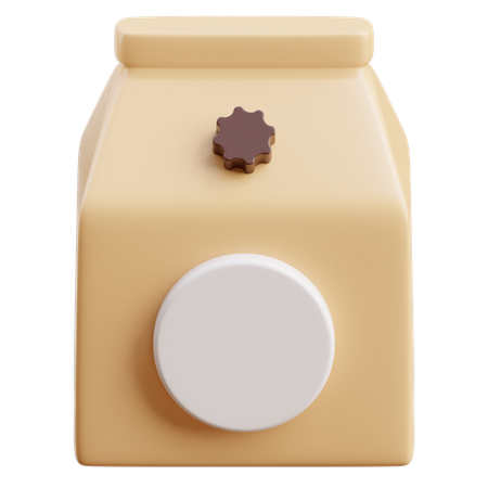 Milk  3D Icon