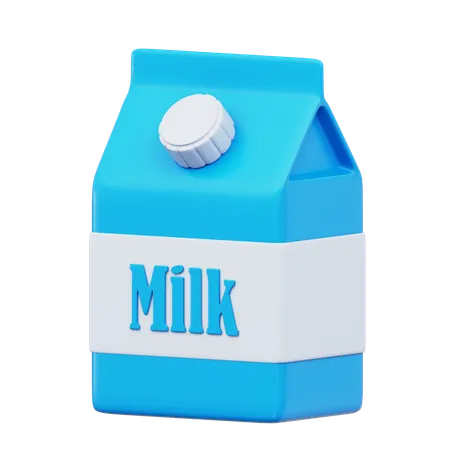 Milk  3D Icon