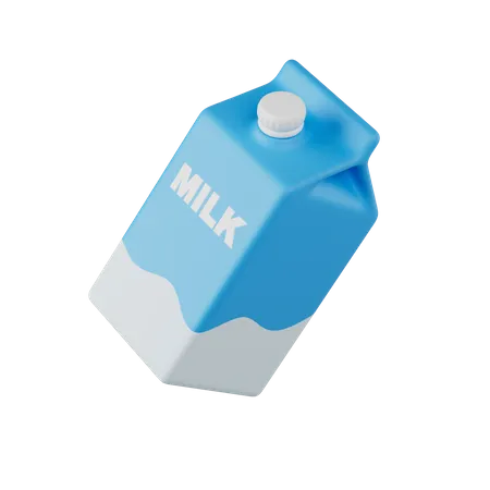 Milk  3D Illustration