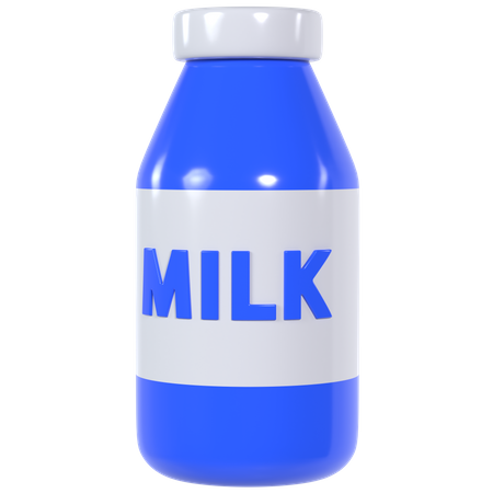 Milk 3D Illustration