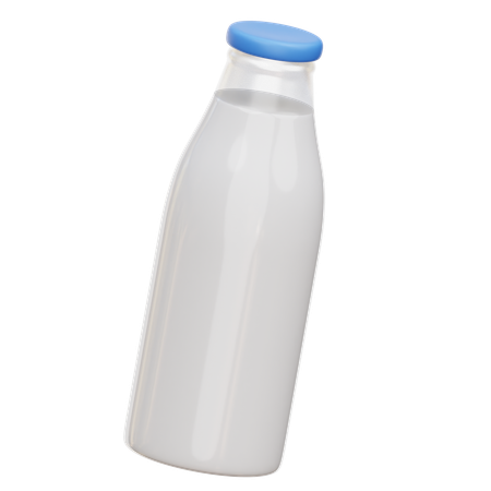 Milk Bottle  3D Icon