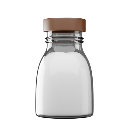 Milk Bottle  3D Icon