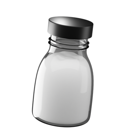 Milk Bottle  3D Icon