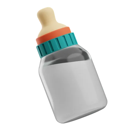 Milk Bottle  3D Icon