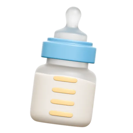 Milk Bottle  3D Icon