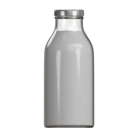 Milk Bottle  3D Icon