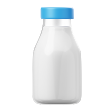 Milk Bottle  3D Icon